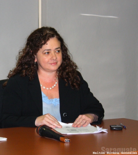 Claudia Paz y Paz, Fiscal General del Ministerio Público.